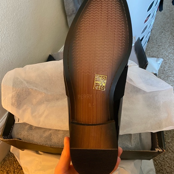 Patent leather dress shoes
